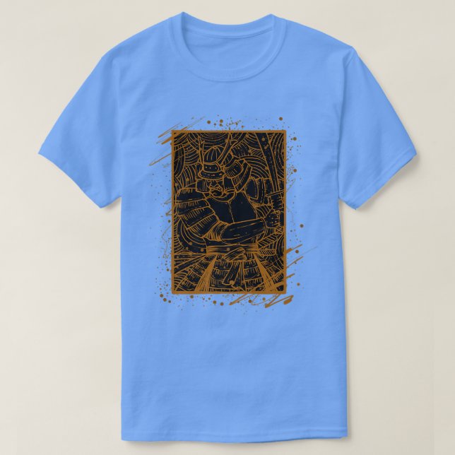 Camiseta Código Bushido Samurai Japan Gift (2) (Frente do Design)