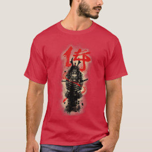 Camiseta Código Bushido Samurai Japão Cópia de Cópia de Cam
