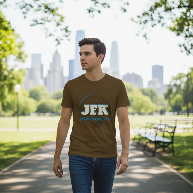 Camiseta Código de Aeroporto Personalizado Cidade e Estado  (Criador carregado)