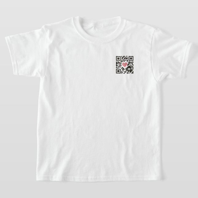 Camiseta Código de Amor QR (Postura )