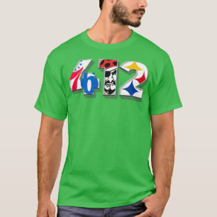 Camiseta Código de área 412 v2 equipes desportivas para Pit