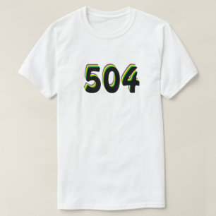 Camiseta Código de área 504