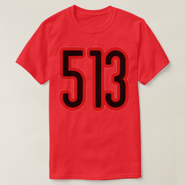 Camiseta Código de área 513 (Frente do Design)