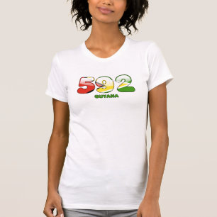 Camiseta Código de área 592 para Guyana