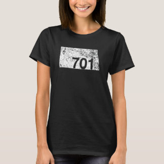 Camiseta Código de Área 701 da Dakota do Norte, Hometown So