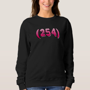 Camiseta Código de área do Texas 254 Killeen Waco Temple Tx