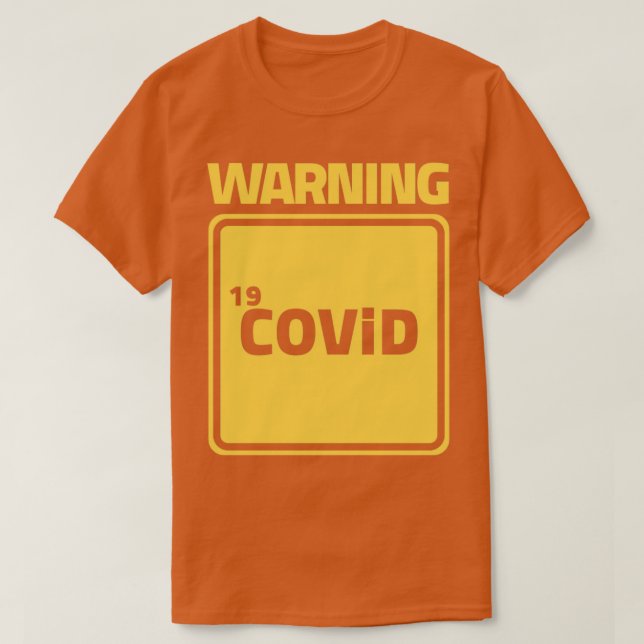 Camiseta código de aviso (Frente do Design)