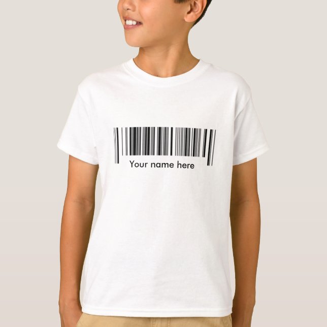 Camiseta Código de barras (Frente)