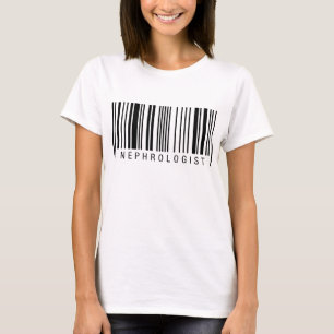 Camiseta Código de barras do Nephrologist