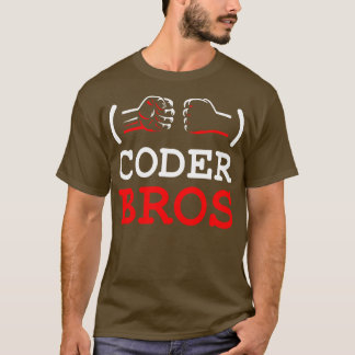 Camiseta Código de Bros Codificador Programação de Engenhei