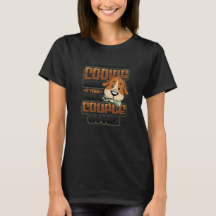 Camiseta Código de Bytes do Cachorro Programação de Piada d