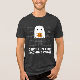 Camiseta Código de Fantasma na Máquina, Programador Diverti