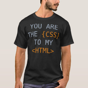Camiseta Código de Namorados HTML CSS Codificação de pro