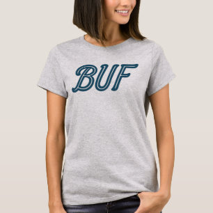 Camiseta Código do Aeroporto de Buffalo - Buffalo NY Aviati