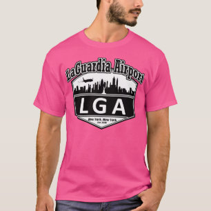 Camiseta Código do Aeroporto Laguardia