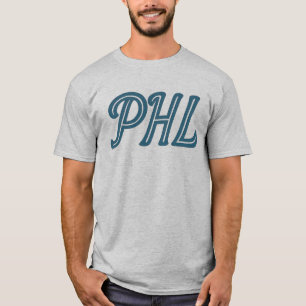 Camiseta Código do aeroporto PHL Philadelphia - Philly Viag