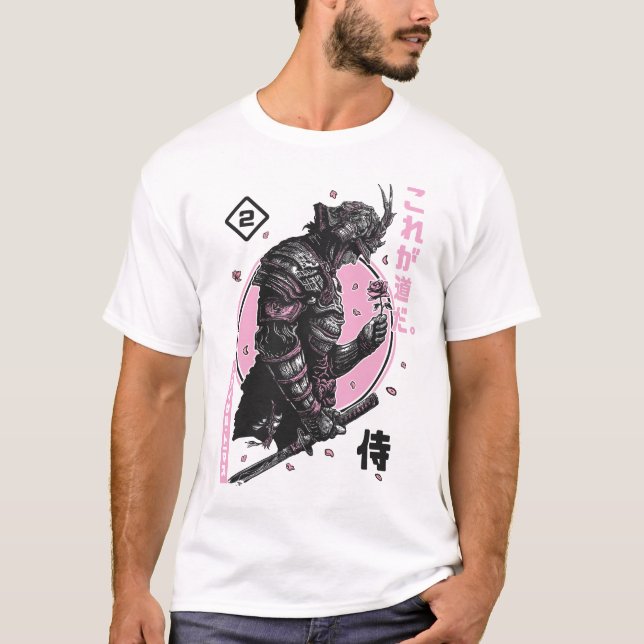 Camiseta Código do Samurai. (Frente)