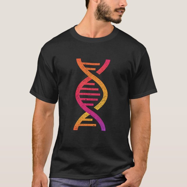 Camiseta Código Genético Dna Science Biologista Biologia (Frente)