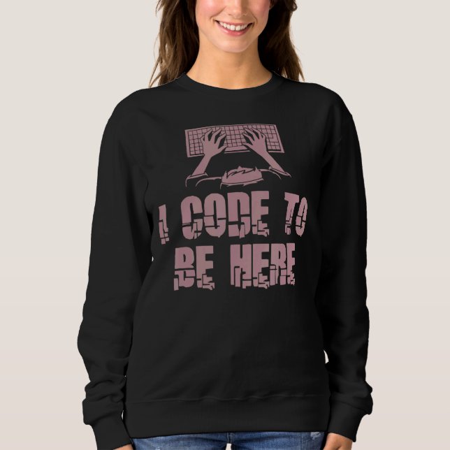 Camiseta Código I para estar aqui Programador de Engenheiro (Frente)