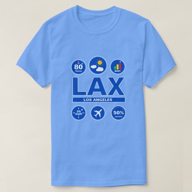 Camiseta Código Meteorológico do Aeroporto Favorit (Frente do Design)