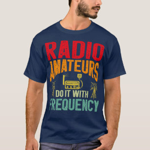 Camiseta Código Morse Radio Ham Amateur Radio Operator Gift