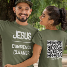 Código QR Cristão Jesus Perdoa Consciência Limpa