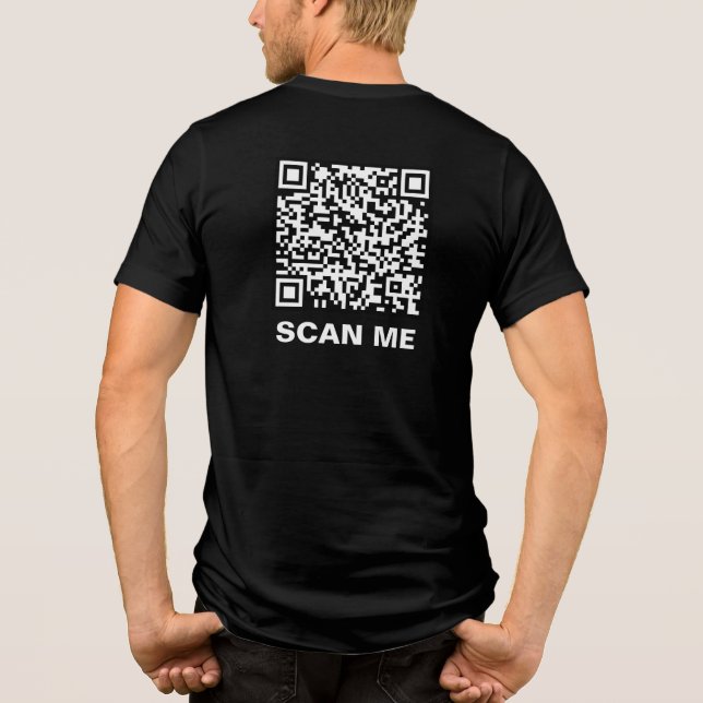 Camiseta Código QR de Rick Roll (Verso)