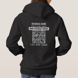 Camiseta Código QR de trabalho personalizado da Logo Busine