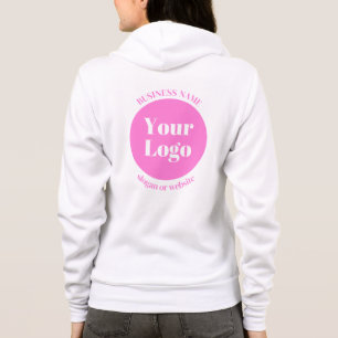 Camiseta Código QR editável e logotipo ou imagem da sua emp