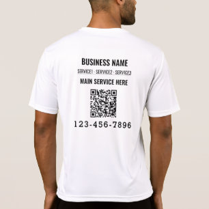 Camiseta código QR   Empresas modernas