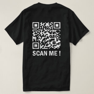 Camiseta Código QR Engraçado Presidente Trump 45/47 Trump D