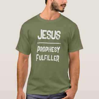 Camiseta Código QR Jesus Cumpridor da Profecia Bíblia Crist