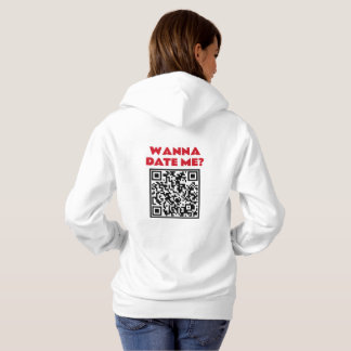 Camiseta Código QR Personalizado – Quer Namorar/Casar Comig