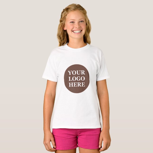 Camiseta Código QR preto elegante e elegante (Frente Completa)