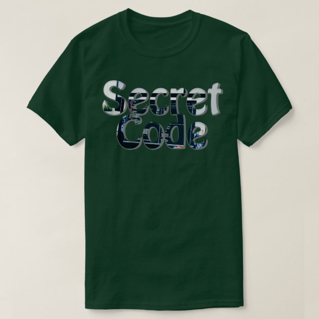 Camiseta Código Secreto (Frente do Design)