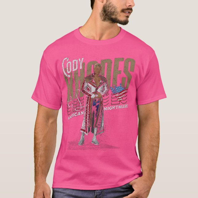 Camiseta Cody Rhodes Slant (Frente)