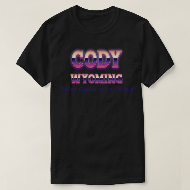 Camiseta Cody Wyoming (Frente do Design)
