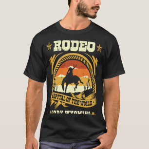Camiseta Cody Wyoming Rodeo Capital do Turista Mundial