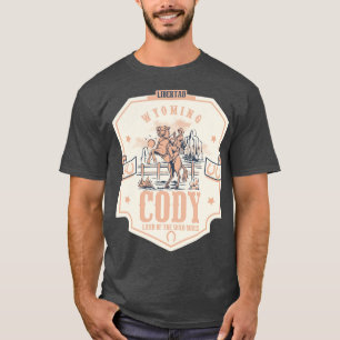 Camiseta Cody Wyoming Wiloming West town TShirt