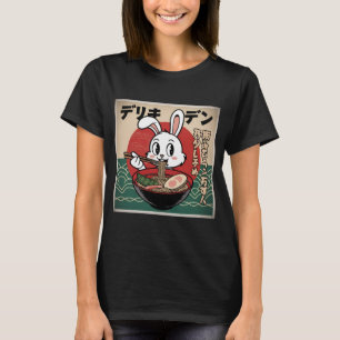Camiseta Coelhinha Bonita Ramen Lover Noodles Japoneses Man