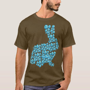 Camiseta Coelhinha De Ovo De Páscoa Rapazes De Coelho Bonit