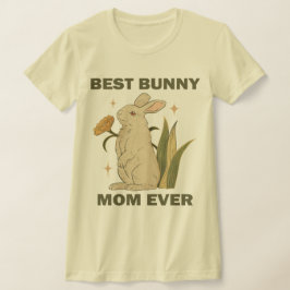 Camiseta Coelhinha Engraçada, Melhor Mãe Coelhinha De Todos