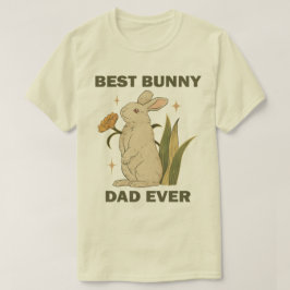 Camiseta Coelhinha Engraçada, Melhor Pai De Coelhinho De To
