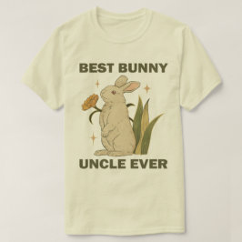 Camiseta Coelhinha Engraçada, Melhor Tio Coelhinho De Todos