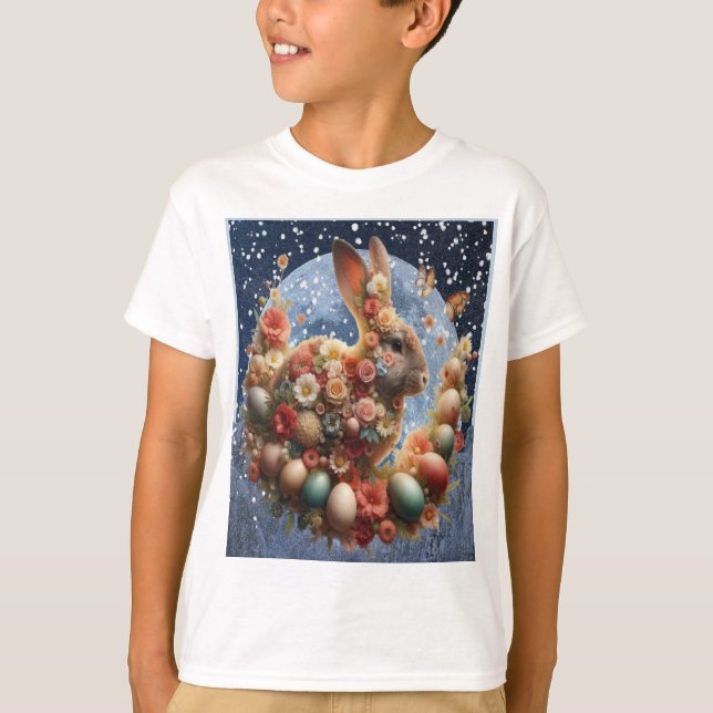 Camiseta Coelhinha Florindo Páscoa  (Frente)