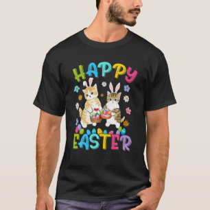 Camiseta Coelhinha Gato Bonita Costume Homens Mães Adoram 