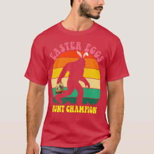 Camiseta Coelhinha Ovos Páscoa Caça Campeão Dia de Coelho C