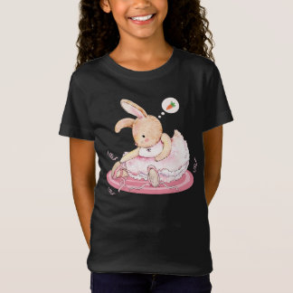 Camiseta Coelhinho Bonito Ballerina Está Com Fome