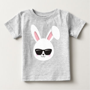 Camiseta Coelhinho Bonito, Coelhinho Branco, Coelhinho Com