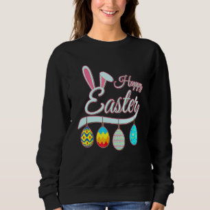 Camiseta Coelhinho Bonito Óculos de sol Páscoa Meninos 1